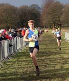 Elliot Bowker (Vale Royal) wins the under-17 mens Northern Cross Country Champs, Knowsley Safari Park. Photo: David T. Hewitson/Sports for All Pics
